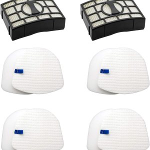 Lemige Piezas de repuesto para filtros de vacío Shark Navigator Zero-M Lift-Away ZU560 ZU560C ZU561 ZU562 ZU572 UV650 UV725, 2 filtros de poste + 4 Lemige Piezas de repuesto para filtros de vacío Shark Navigator Zero-M Lift-Away ZU560 ZU560C ZU561 ZU562 ZU572 UV650 UV725, 2 filtros de poste + 4