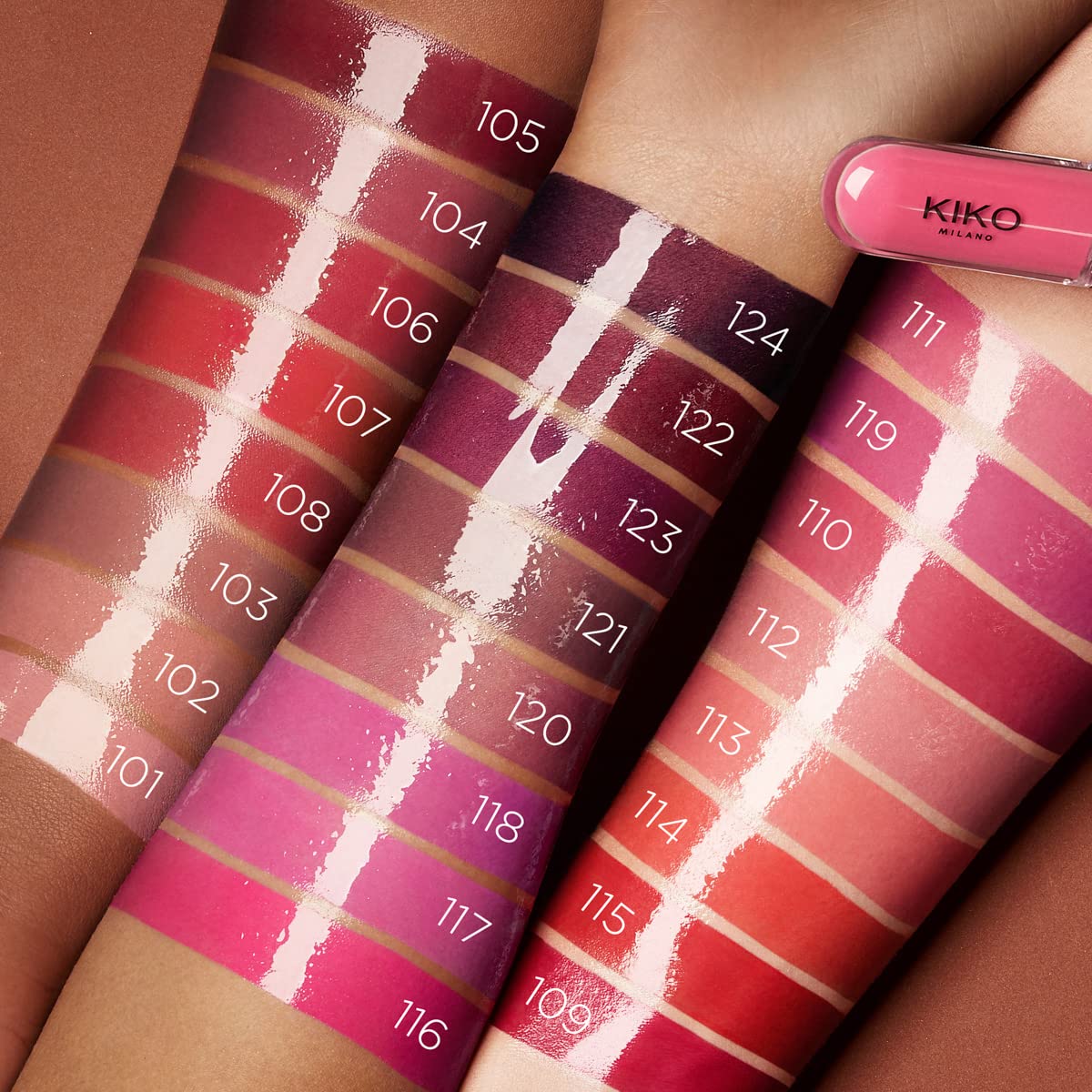 KIKO MILANO – Lápiz labial líquido de doble tacto ilimitado con acabado mate o brillante  Lápiz labial de larga duración  Maquillaje sin crueldad