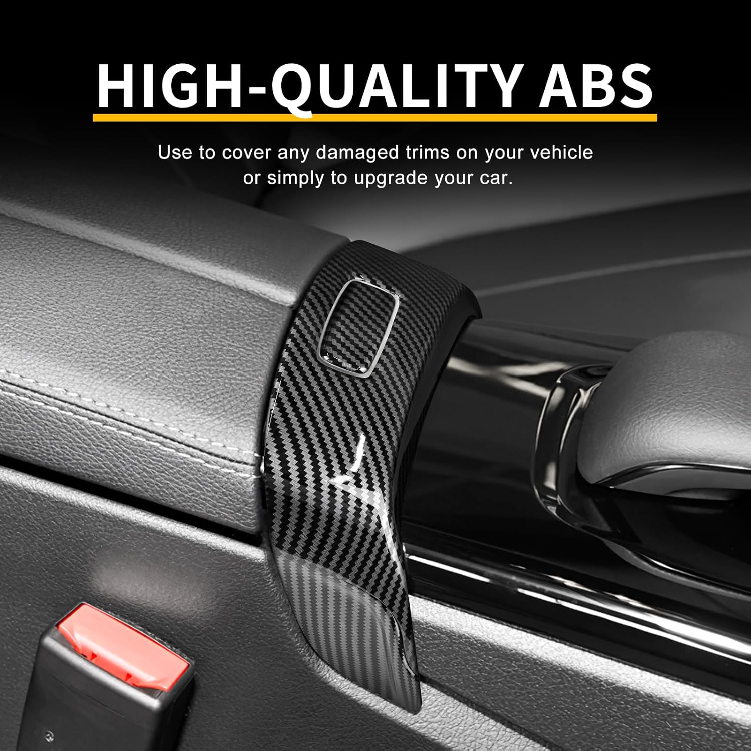 Caja de almacenamiento para reposabrazos de consola central, interruptor de botón, cubierta de panel para Mercedes-Benz GLB, accesorios internos