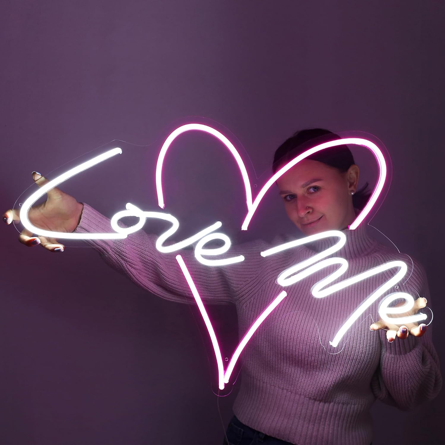 Letrero de neón personalizado para decoración de pared, letreros de luz LED de neón personalizados, decoración de habitación de preparación,
