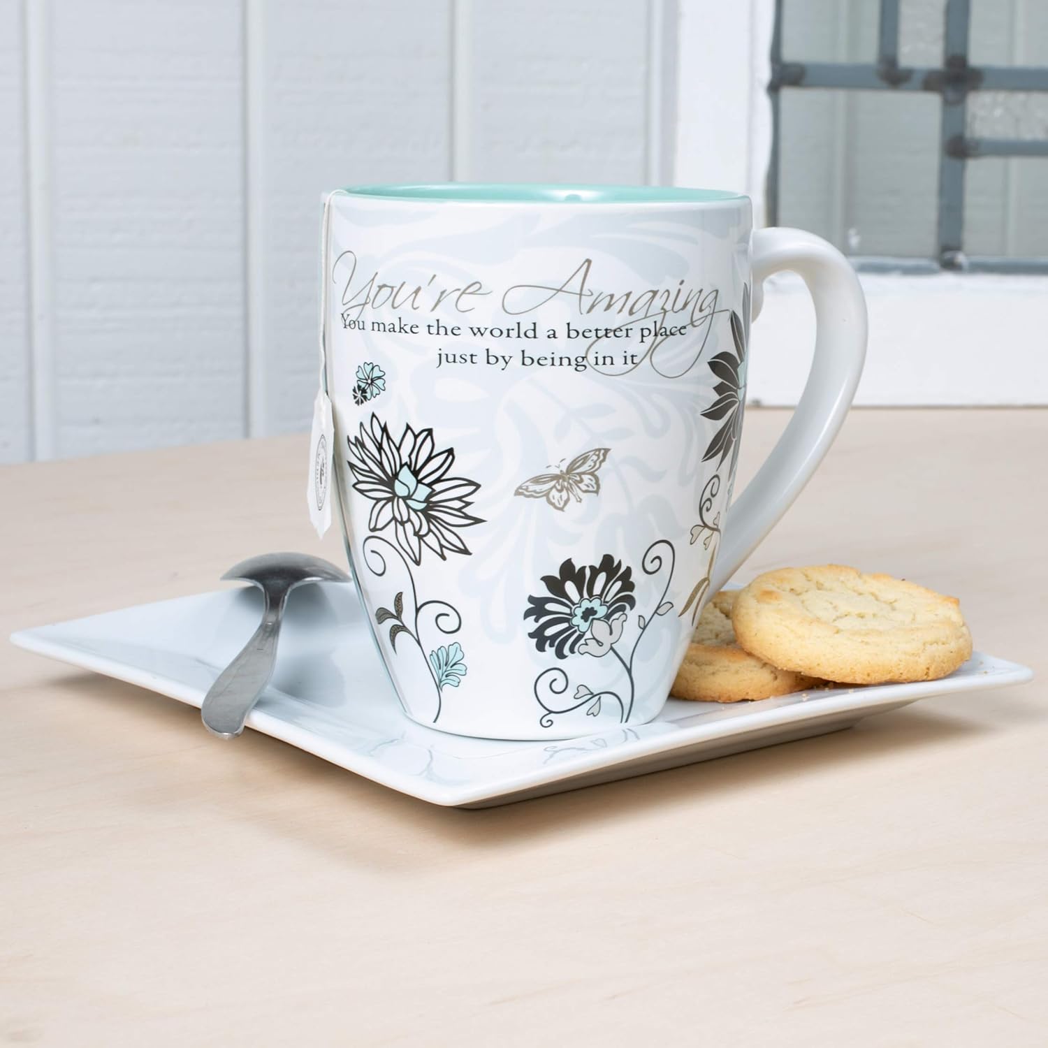 Taza de cerámica Mark My Words “You’re Amazing”, 20 onzas