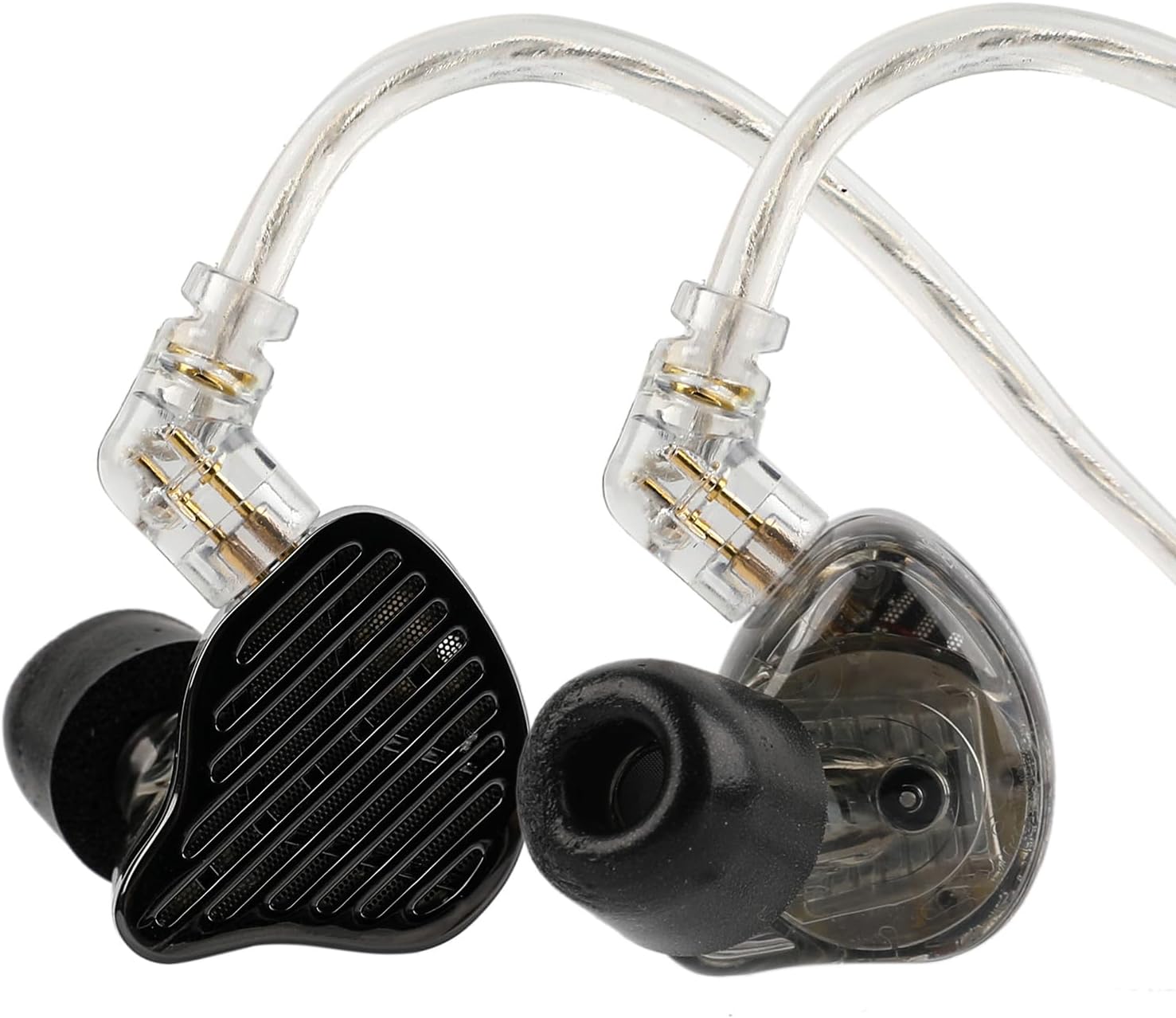 Linsoul KZ x HBB PR2 – Monitor de oído planar de 0.520 in, auriculares IEM de alta fidelidad con matriz magnética N52, diafragma a nanoescala, cable