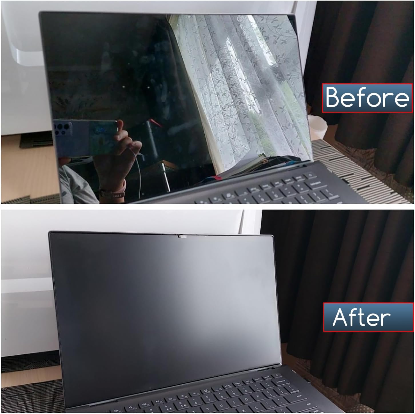 Paquete de 3 protectores de pantalla para laptop de 16 pulgadas, filtro mate antirreflejos para HP de 1610 HPDellLenovoAsusAcerSamsungSonyMSILGRazer