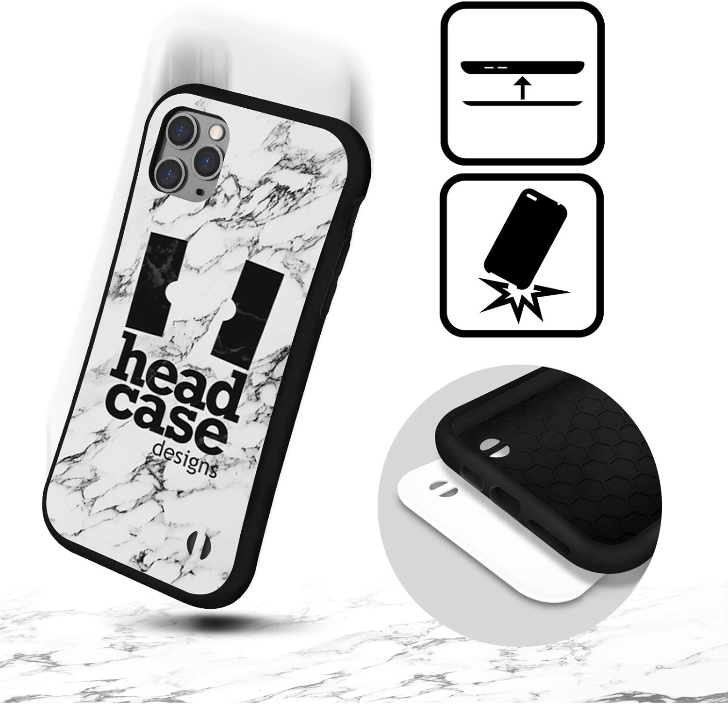 Head Case Designs Officially Licensed Chowder Animated Series Full Face Graphics Hybrid Case Compatible with Apple iPhone 15 Pro Max