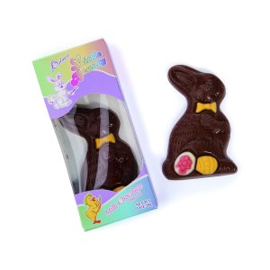 12 unidades de mini dulces de conejo de Pascua de chocolate (3 pulgadas de alto, 1 onza) de caramelo de relleno de cesta de Pascua 12 unidades de mini dulces de conejo de Pascua de chocolate (3 pulgadas de alto, 1 onza) de caramelo de relleno de cesta de Pascua
