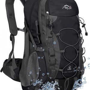 INOXTO Mochila de senderismo ligera 35L40L Mochila de senderismo con cubierta impermeable para viajes Camping al aire libre Hombres y mujeres INOXTO Mochila de senderismo ligera 35L40L Mochila de senderismo con cubierta impermeable para viajes Camping al aire libre Hombres y mujeres
