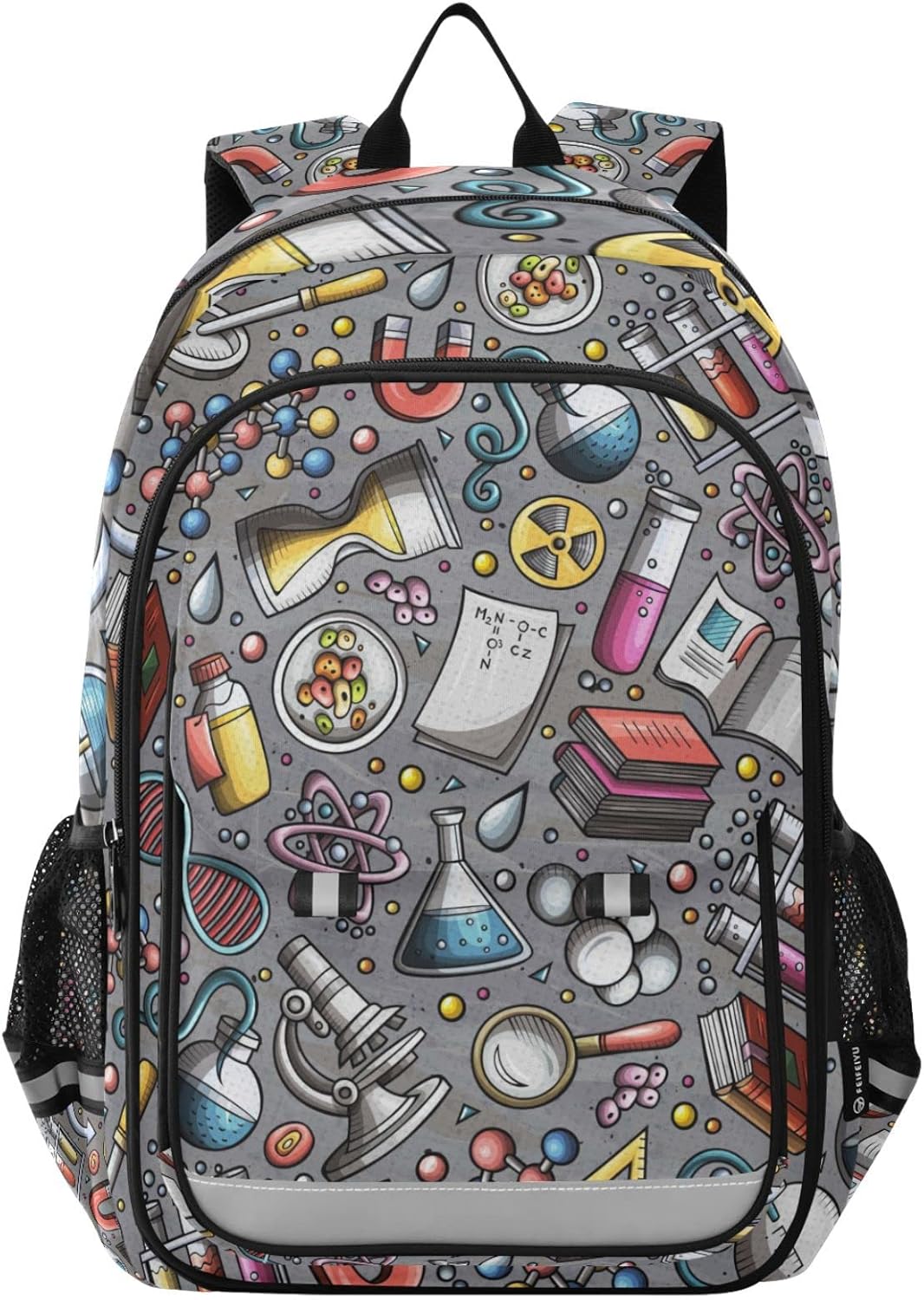 Glaphy Mochila con rayas reflectantes, Ciencia Educativa, Mochilas Daypack