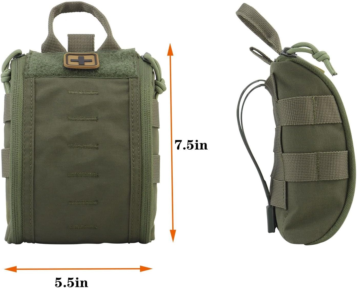 Kits de primeros auxilios Rip-Away Utilidad médica táctica IFAK Medical Molle bolsa militar Med liberación rápida emergencia EDC bolsas kit de