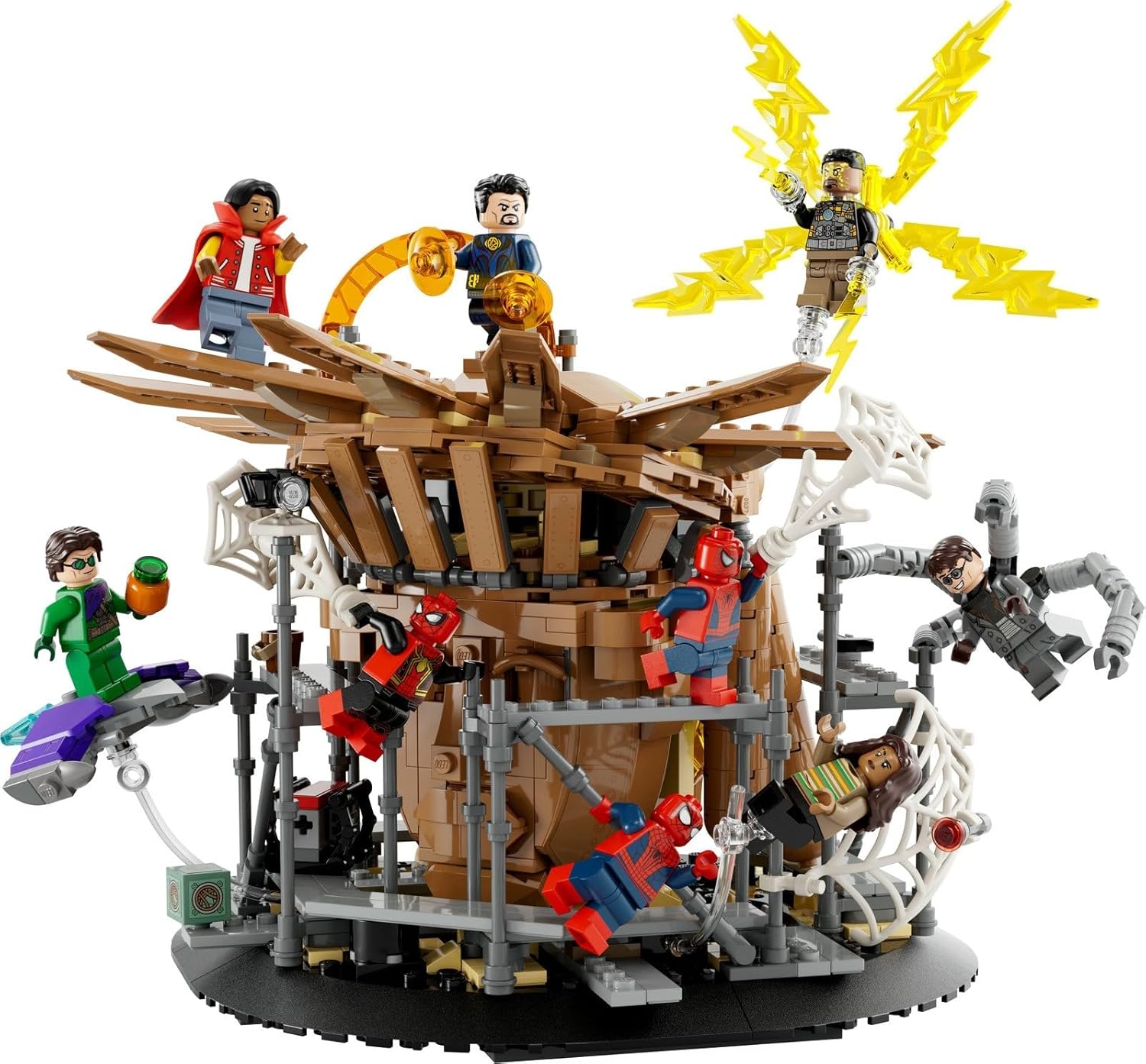 Lego Set of 2 76261 Spider-Mans Large Showdown & 30443 Spider-Mans Bridge Duel