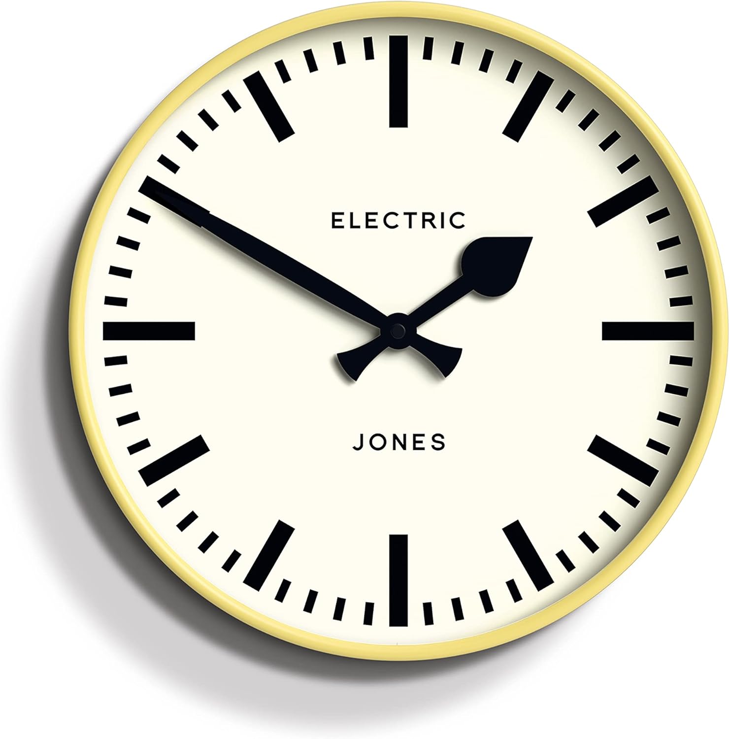 JONES CLOCKS Reloj de pared redondo Tiger – Reloj redondo – Reloj moderno – Reloj de pared de diseñador – Reloj de cocina – Reloj de sala de estar –