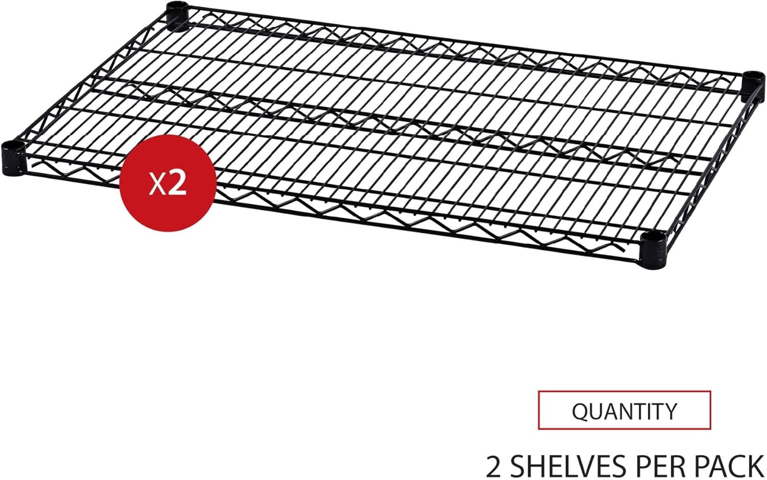 Alera ALESW583624BL – Estantería industrial de alambre extra estantes de alambre