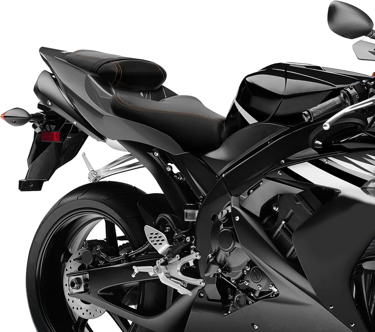 TCT-MOTORPARTS Asiento del conductor y del pasajero para Yamaha YZF R1 YZF-R1 YZFR1 2004-2006 04 05 06