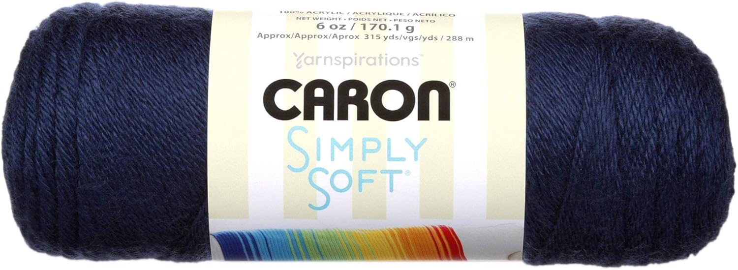 Caron Bulk Buy – Simply Soft – Ovillo de lana (3 unidades), Acrílico, Paquete de 3