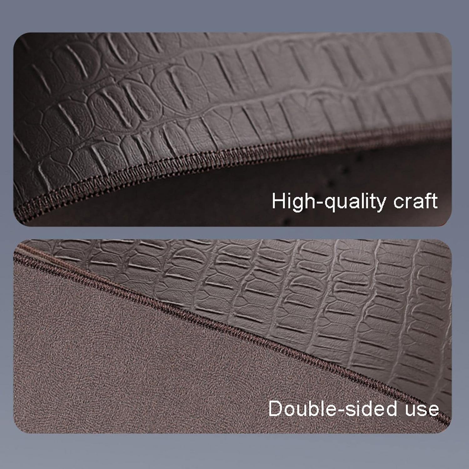 Cojín de asiento de automóvil compatible con Mazda Mazda2, Mazda3, Mazda5, Mazda6, Mazda8, Tribute, 2 asientos, cojín de gamuza para vehículo, funda