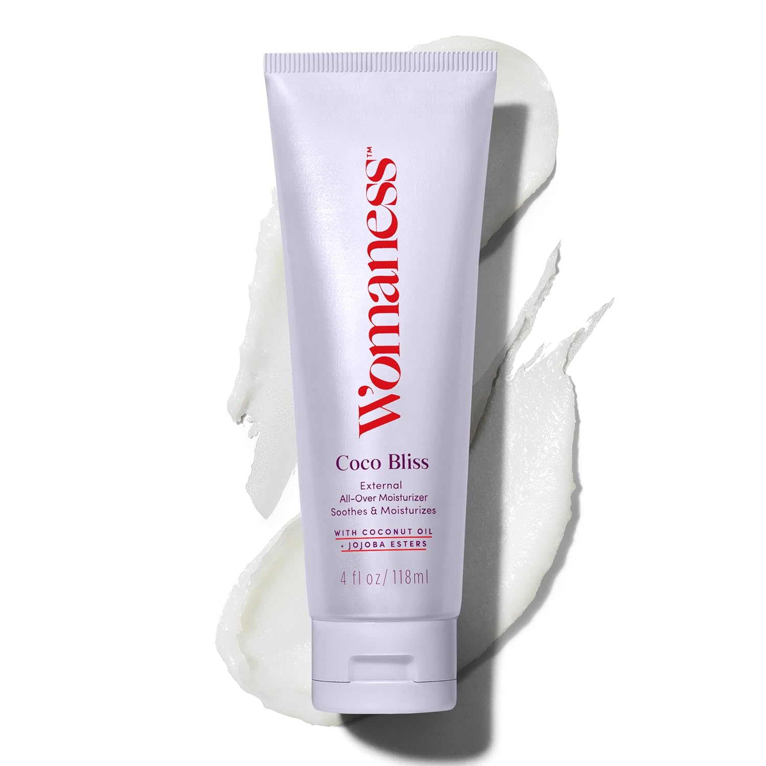 Womaness Paquete de menopausia – Coco Bliss, hidratante externo a base de aceite de coco (4oz) + Daily V Soothe, hidratante externo a base de agua
