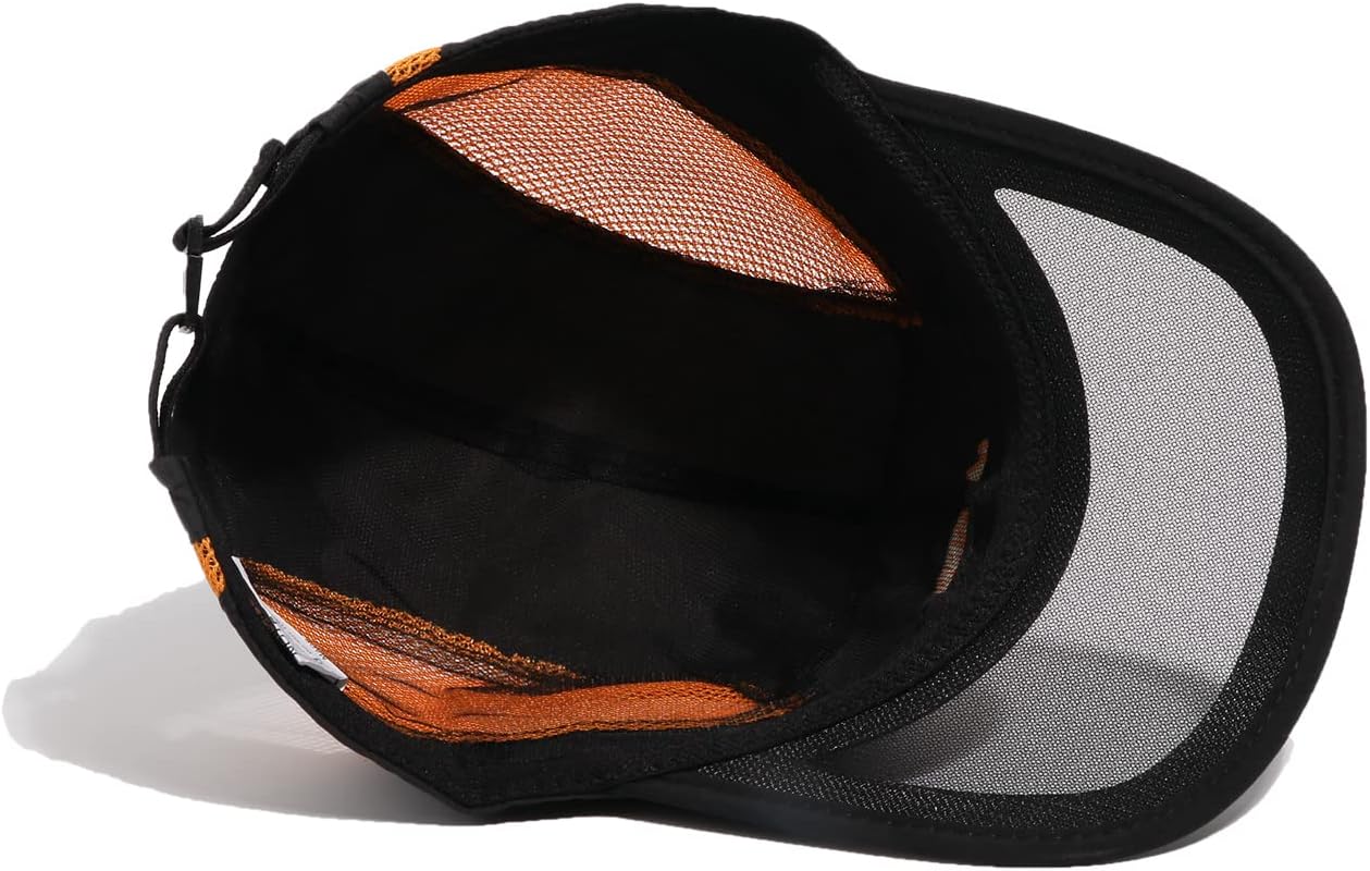 Clape Gorra de béisbol de secado rápido para correr, para exteriores, ligera, ultra delgada