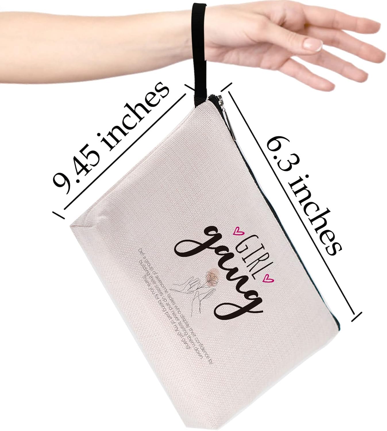 Hanamiya Na Bolsas de fin de semana para mujer, bolsa de cosméticos, Beige0020