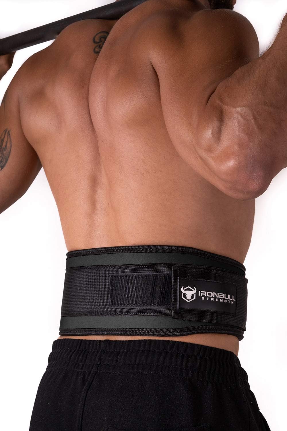 Cinturón de levantamiento de pesas para entrenamiento cruzado, soporte de espalda de levantamiento de pesas con bloqueo automático de 5 pulgadas,