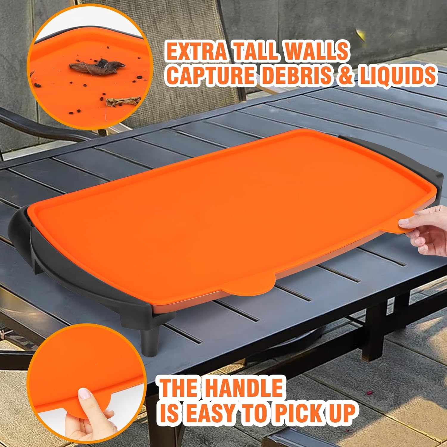 MOFEEZ Alfombrilla de silicona para plancha Bella de 10.5 x 20 pulgadas, alfombrilla de silicona resistente de grado alimenticio, protege la plancha