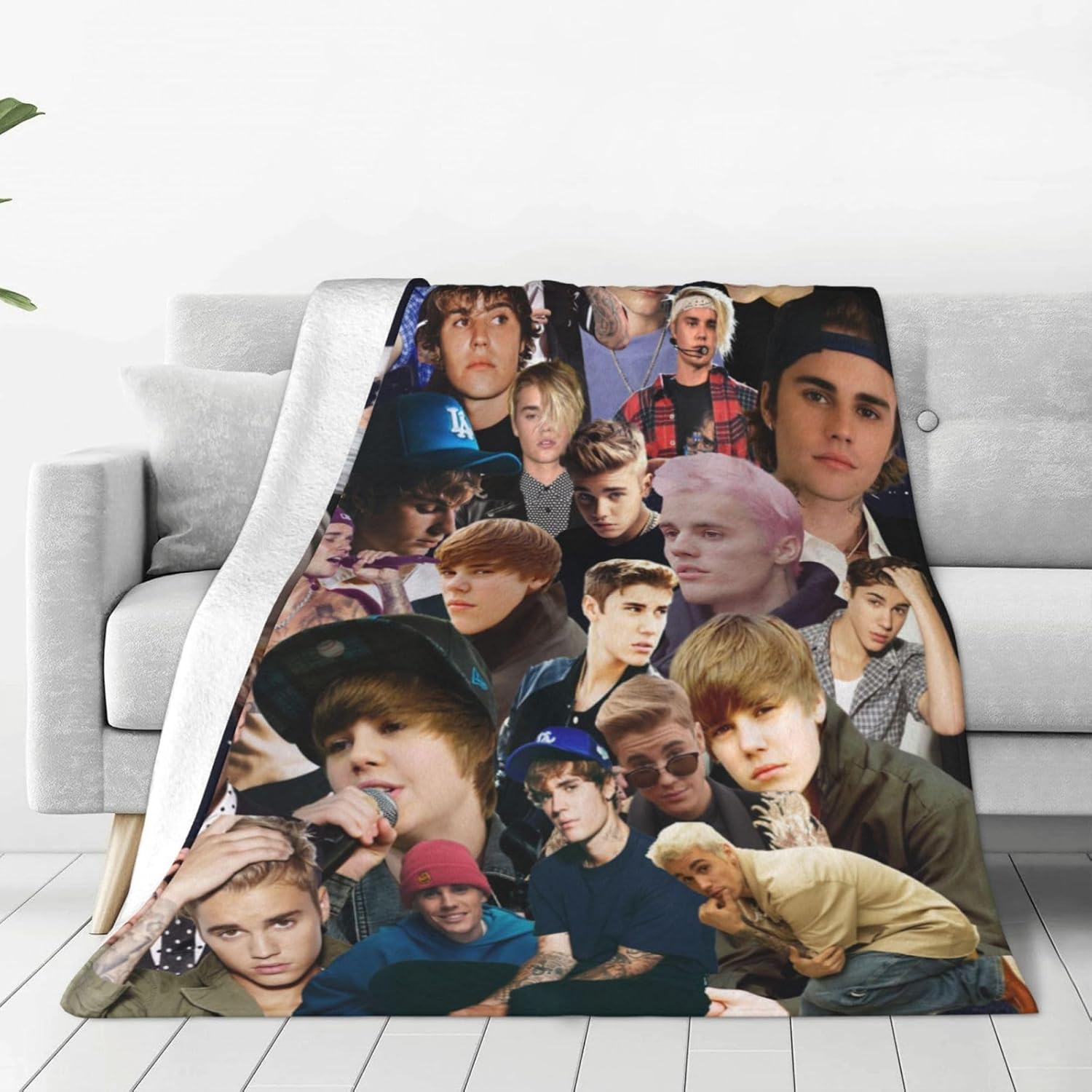 Manta de Singer Justin, manta de viaje de felpa suave para dormitorio, sala de estar, sofá, oficina, regalo para todas las estaciones, para mujeres,