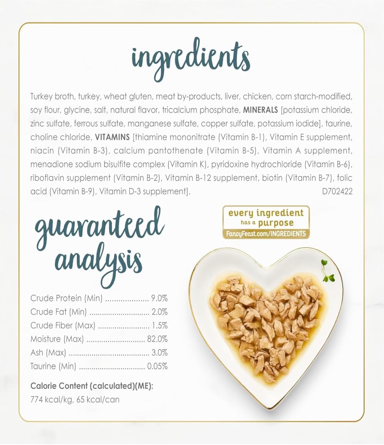 SPEEDY FRESH Fancy Feast Gourmet – Comida húmeda para gatos con salsa para amantes de la salsa de pavo, paquete de 12 latas