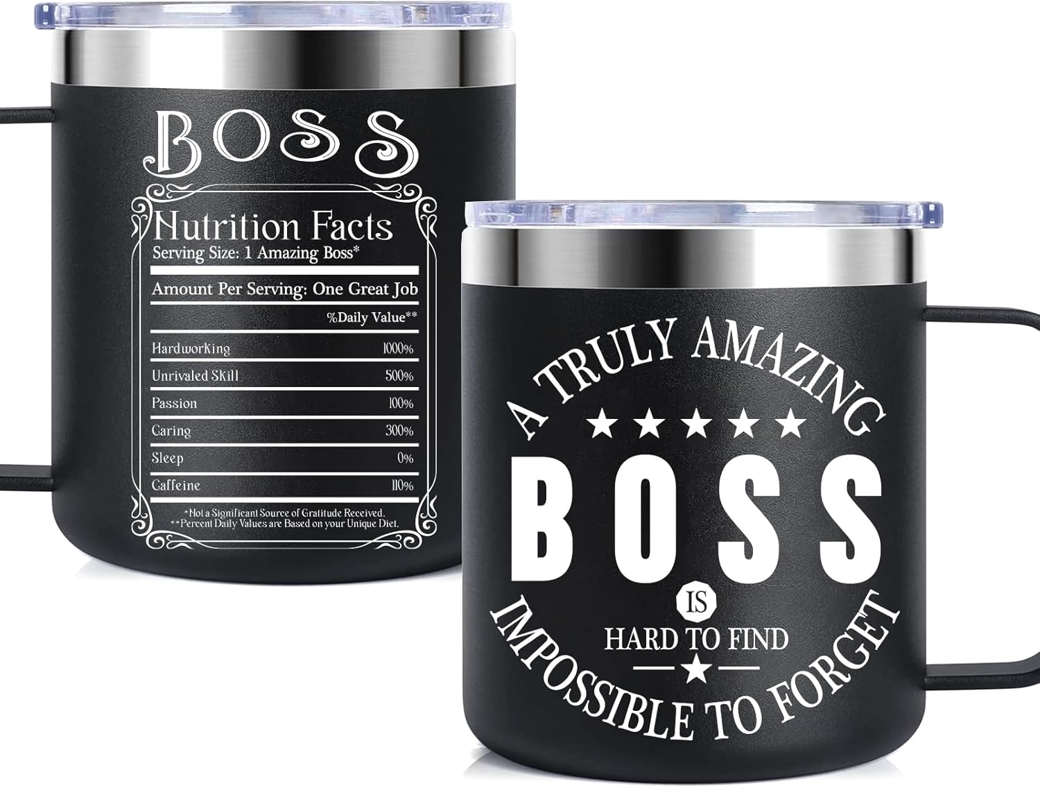 Delsakhula Regalos de jefe para hombres, taza de café para jefe, regalos para el día del jefe para hombres, regalos de cumpleaños para hombres y