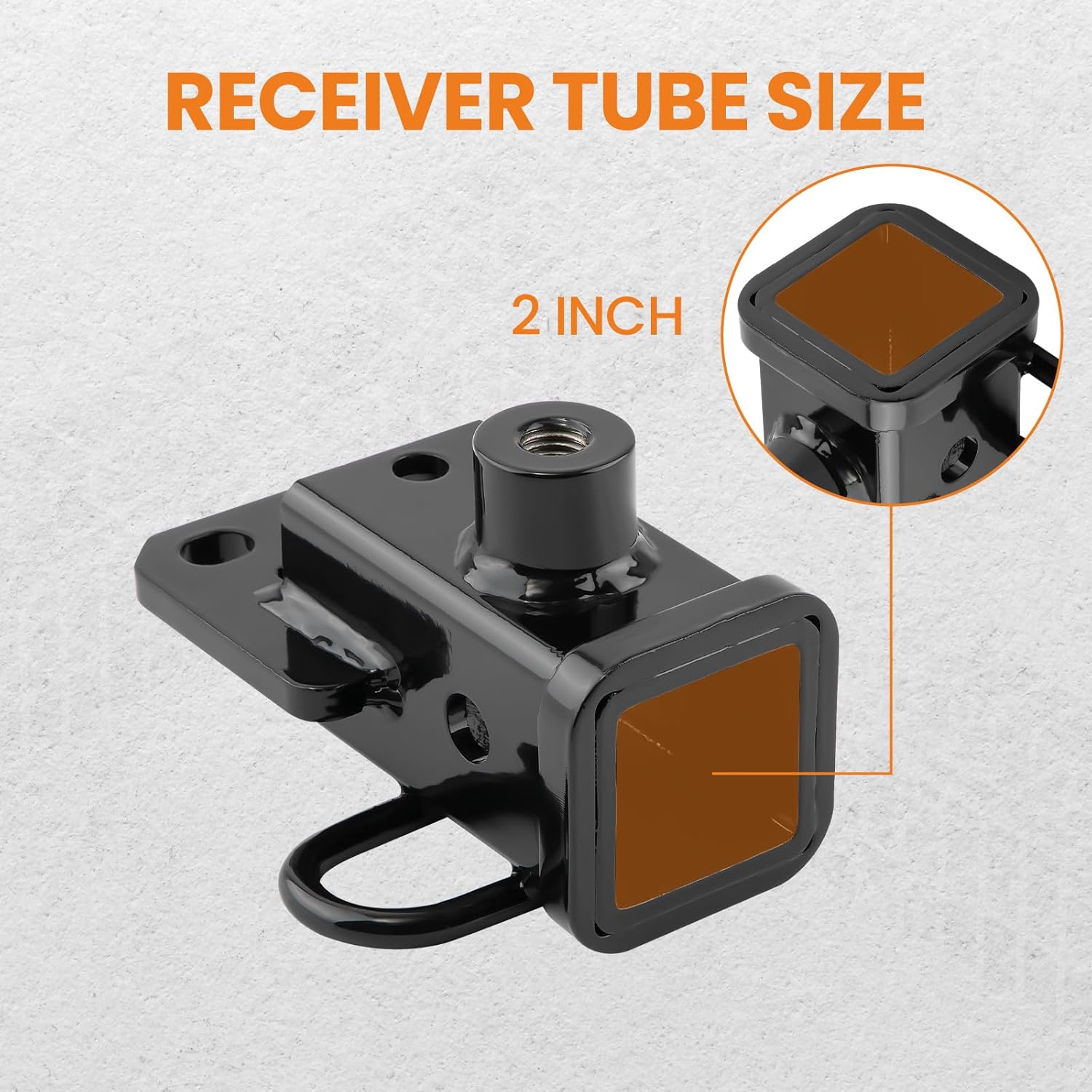 maXpeedingrods Enganche de remolque clase 3, receptor de 2 pulgadas, para Dodge Ram 1500 2019 2020 2021 2022 2023, con tornillos, enganche de
