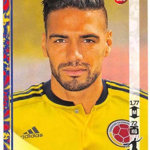2016 Panini Copa America Centenario Soccer Sticker #61 Falcao 2 Inch wide X 3 inch tall album sticker 2016 Panini Copa America Centenario Soccer Sticker #61 Falcao 2 Inch wide X 3 inch tall album sticker
