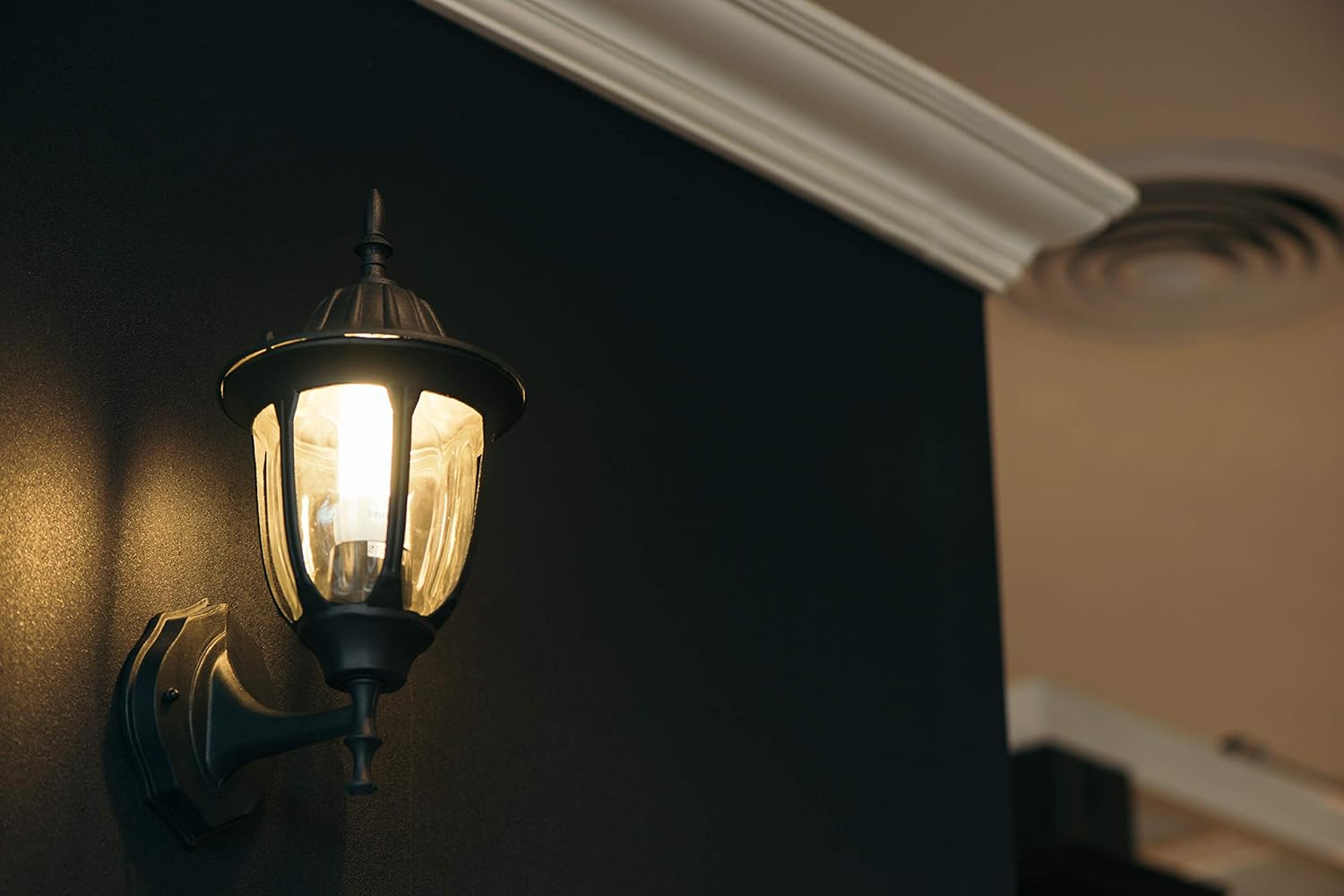 MiracleLED 604588 – Bombilla omnidireccional Un-Edison de 3 W, color ámbar