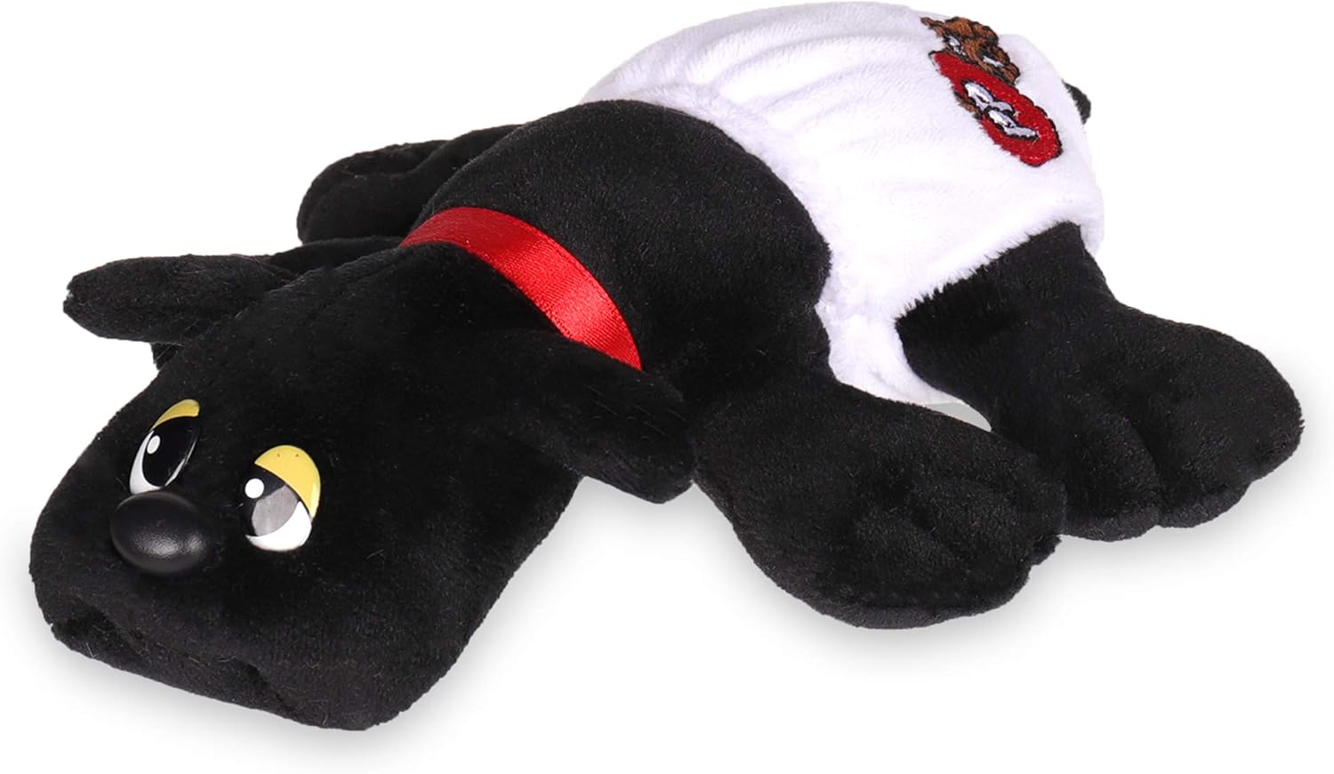 Pound Puppies Newborns – Classic Stuffed Animal Plush Toy – 8″ – Black – Great Gift for Boys & Girls
