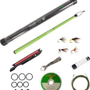 Aventik FreshStart Tenkara Rod en 7 pies8 pies, kit completo de caña Tenkara para principiantes, fibra de carbono 24T, fácil de fundir, flexible, Aventik FreshStart Tenkara Rod en 7 pies8 pies, kit completo de caña Tenkara para principiantes, fibra de carbono 24T, fácil de fundir, flexible,