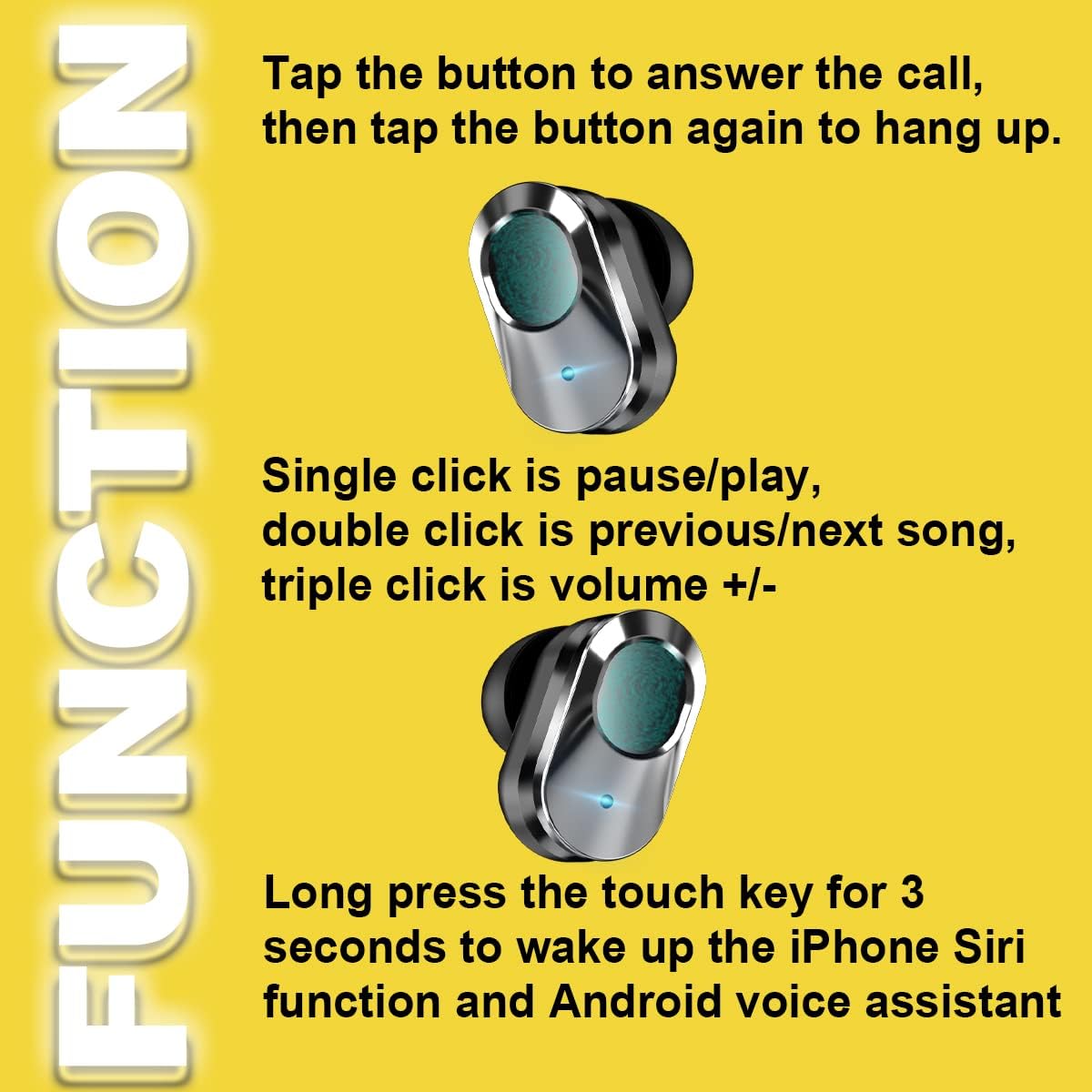 Auriculares izquierdo y derecho para DESONG T92