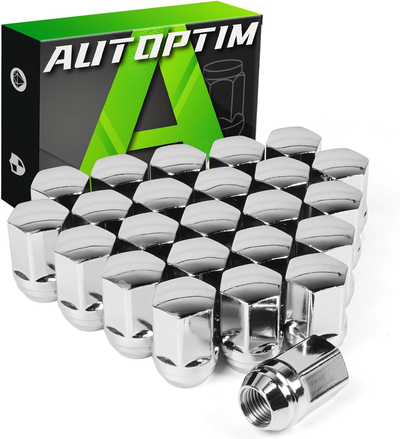 Tuercas de llanta OEM M14x1.5  Repuesto para Ram 1500 2500, Chevy Silverado Durango, GMC Sierra 1500, Jeep Grand Cherokee Wrangler Factory Wheel 24