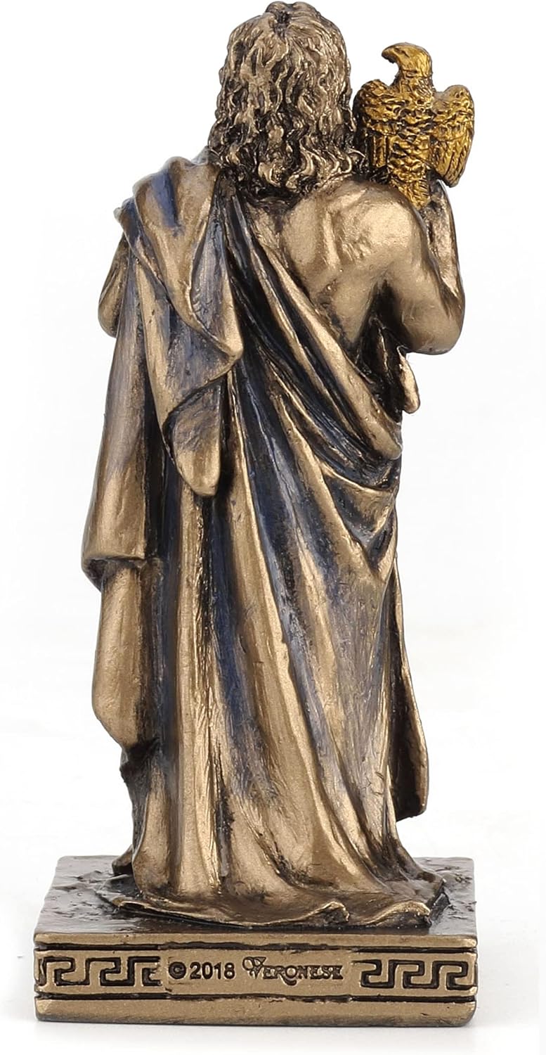 Veronese Design Zeus – Figura miniatura de El Dios del Cielo