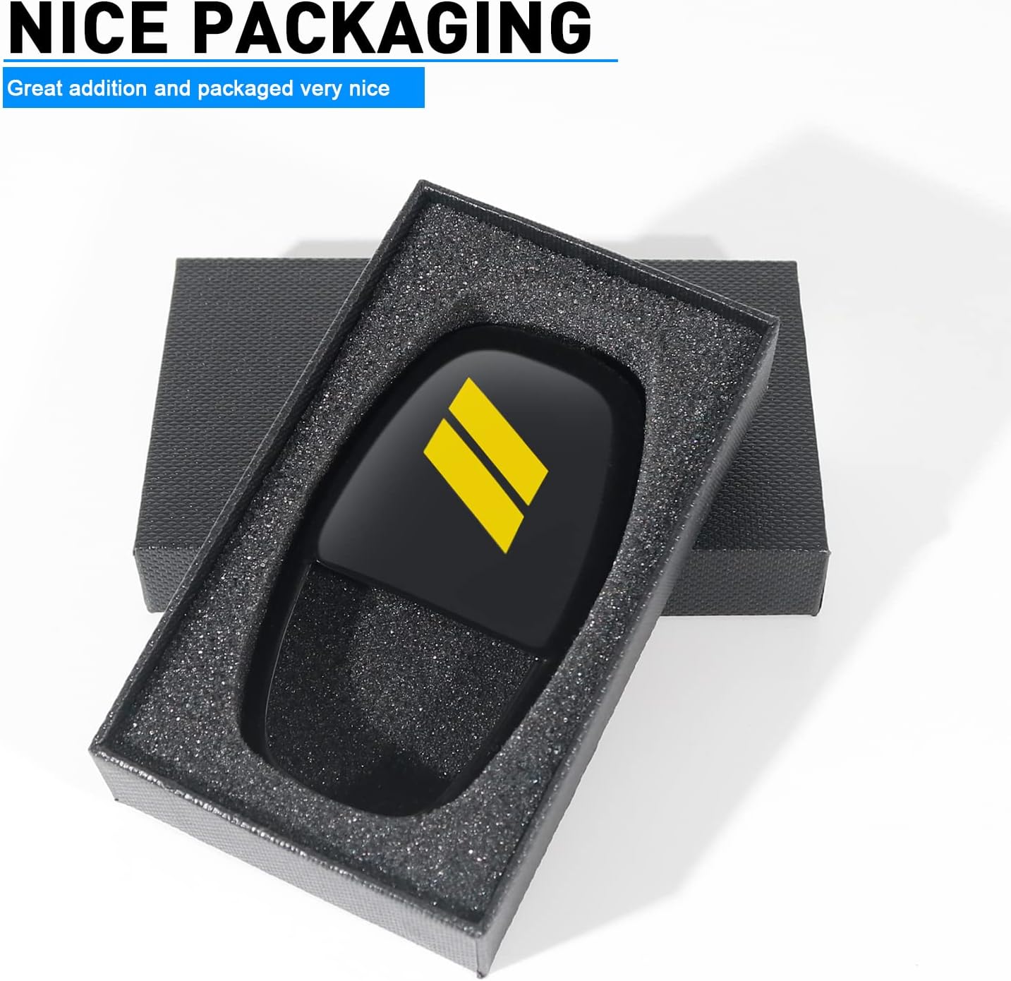 Pomo de la palanca de cambios para Dodge Charger Challenger Durango 2015-2021 2022 2023 Accesorios ABS Interior de palanca de cambios Protector de