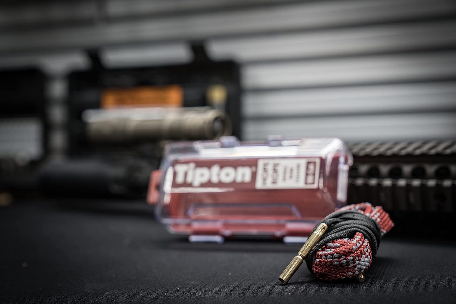 Tipton Cuerdas Nope – Cuerdas de diámetro interior de 0.354 in con conexión de extremo a extremo y estuche para mantenimiento de armas de fuego