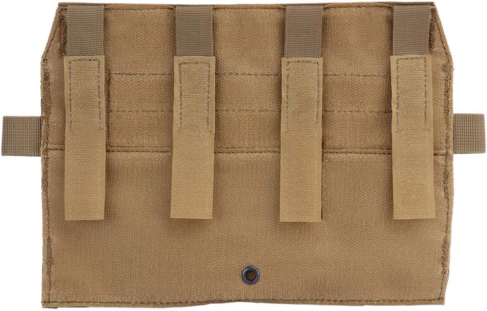 Triple solapa plana Mag bolsa, táctico QD frontal Molle bolsa 0.219 in Revista Panel desmontable JPC AVS chaleco sistema componen