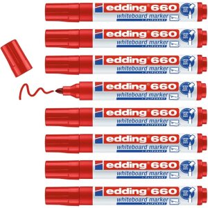 ROTULADOR PIZARRA EDDING 660 ROJO ROTULADOR PIZARRA EDDING 660 ROJO