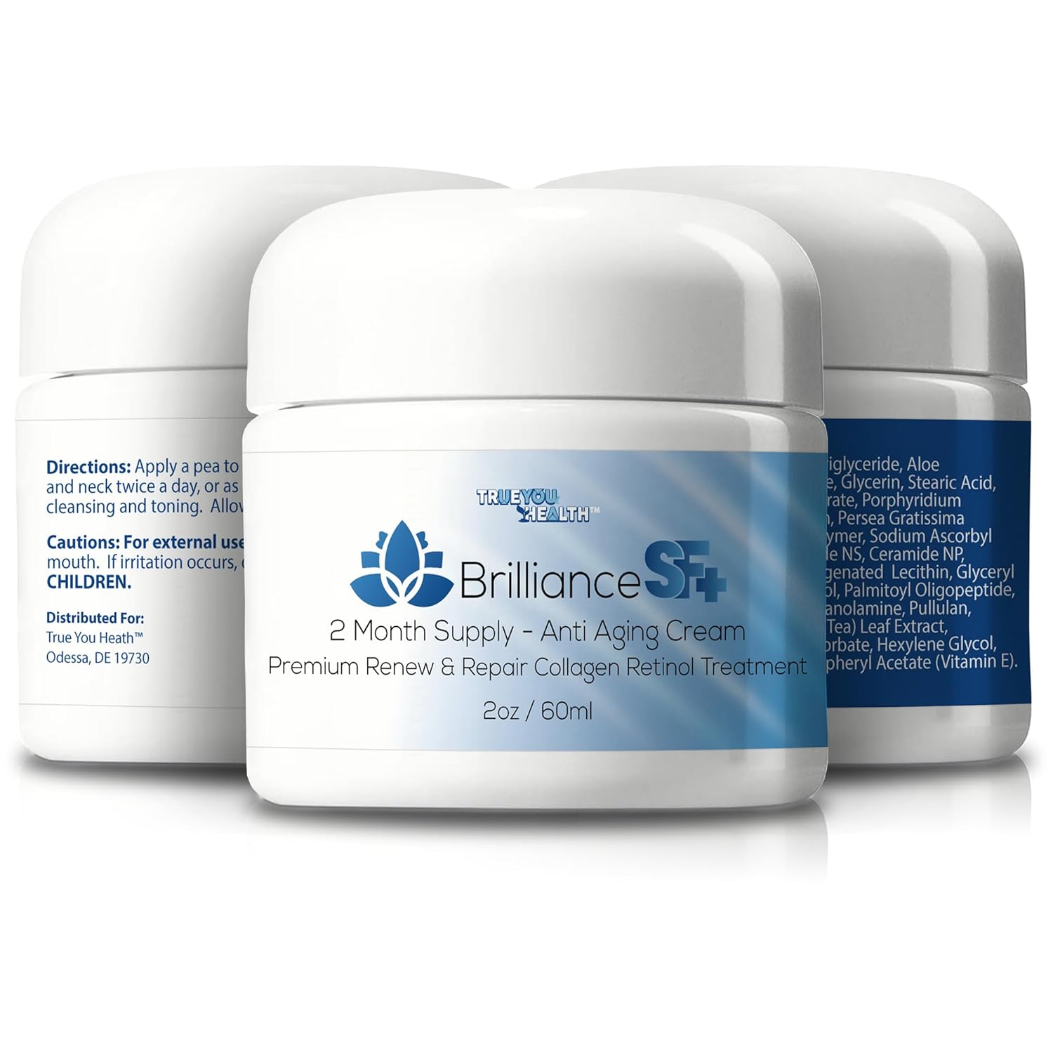 Brilliance SF Plus 2 meses de suministro de crema antiarrugas  Nuestra mejor crema antienvejecimiento Pro Brilliance SF  crema antiarrugas Plus