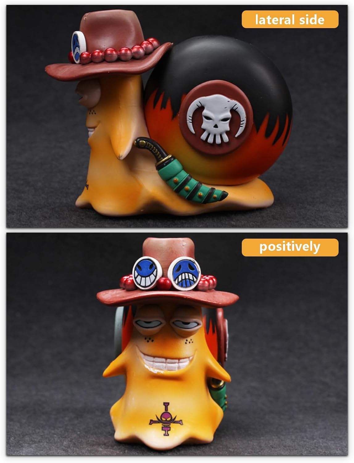 Figuras de acción de anime, insecto transpondedor caracol para teléfono, material de PVC, 4.33 pulgadas4.3 in tamaño para colección y decoración,