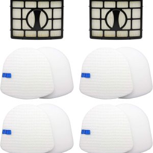 Extolife Kit de 2 filtros de poste + 4 filtros de espuma y fieltro para Shark Navigator Zero-M Lift-Away Speed Vertical Vacuum ZU560 ZU560C ZU561 Extolife Kit de 2 filtros de poste + 4 filtros de espuma y fieltro para Shark Navigator Zero-M Lift-Away Speed Vertical Vacuum ZU560 ZU560C ZU561