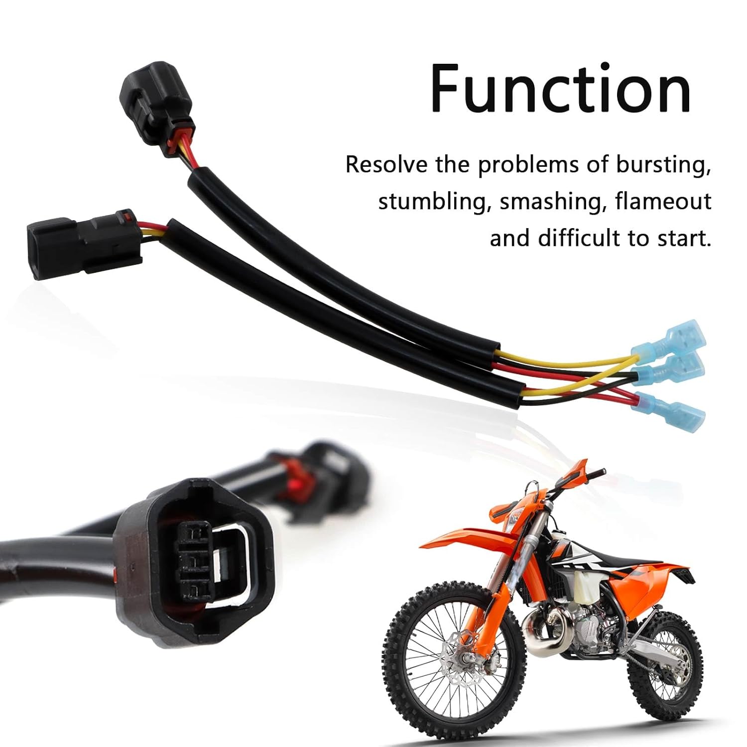 Herramienta de ajuste TPS modelo 1 Sensor de posición del acelerador Herramienta de ajuste de prueba compatible con EXC XC-W SXF XC-F, FX450 FE501S,