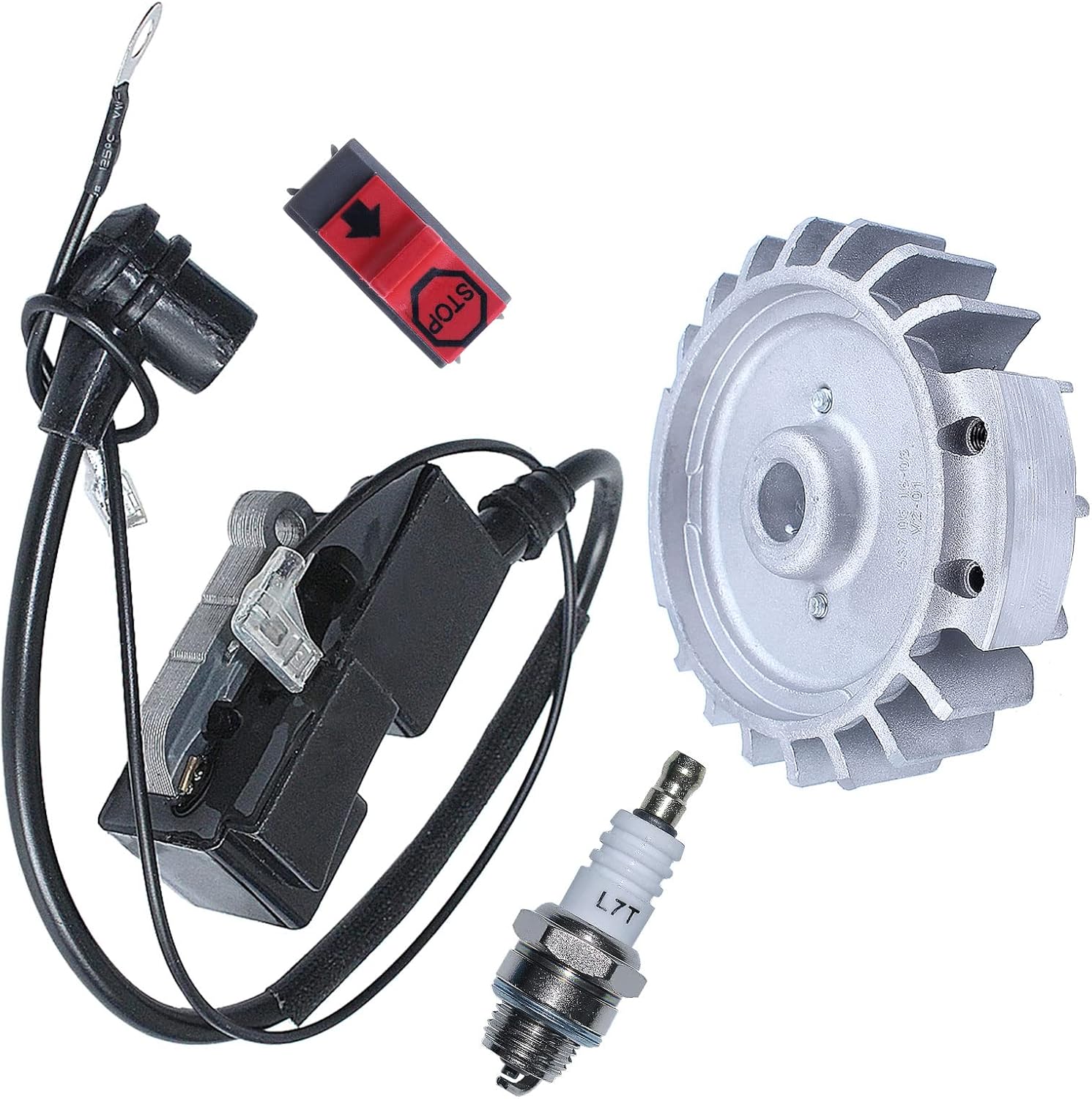 Para Husqvarna 365 372 372XP 371 362 Para piezas de motosierra, kit de volante, 537051605, 537 16 22-04, 544 04 71-01.