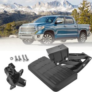 Escalón retráctil de aluminio para caja de camioneta Toyota Tundra plegable Step 2022 2023 Reemplazar Toyota PTS30-34000, 300 libras Escalón retráctil de aluminio para caja de camioneta Toyota Tundra plegable Step 2022 2023 Reemplazar Toyota PTS30-34000, 300 libras