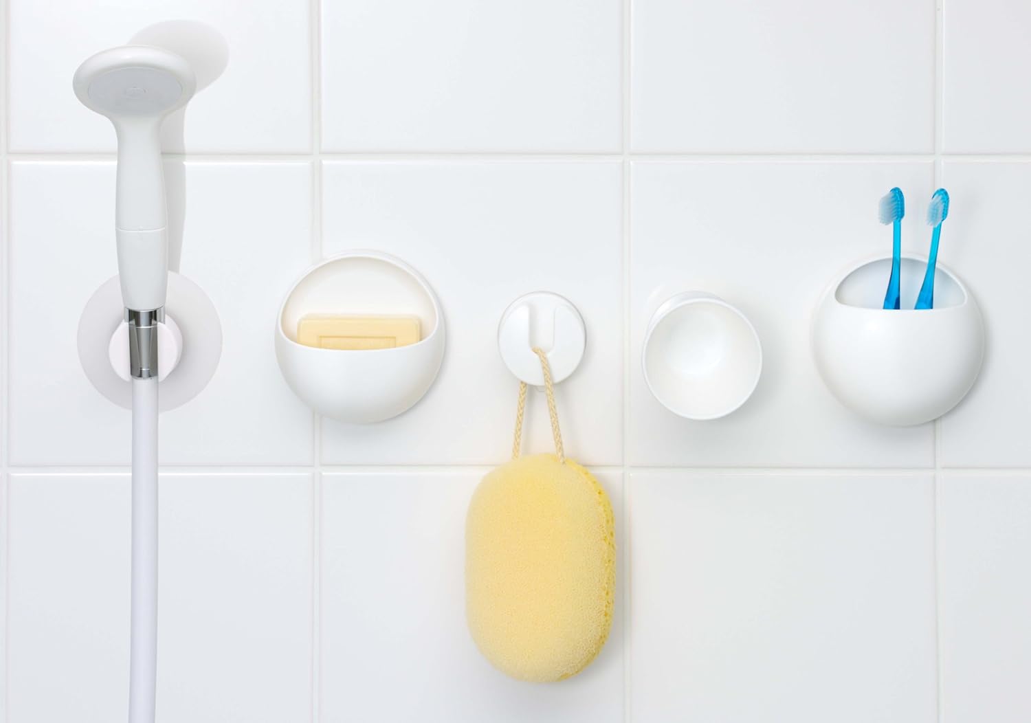 SANEI Agua senha Brush Holder Color Blanco (Japón Importación)
