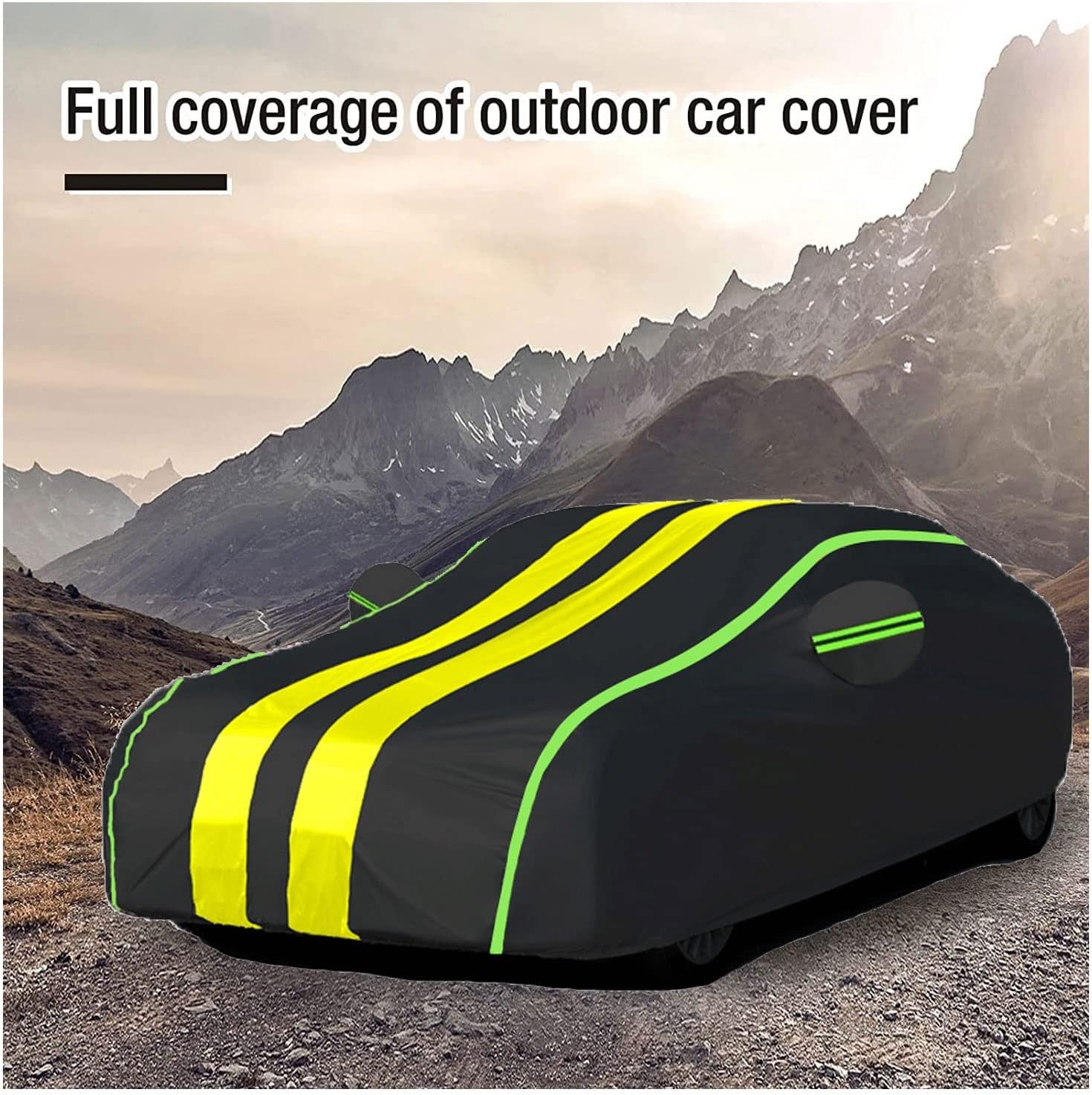 Funda impermeable para automóvil para exteriores, para Dacia StepwaySandero, funda de automóvil transpirable grande, cubierta de automóvil de