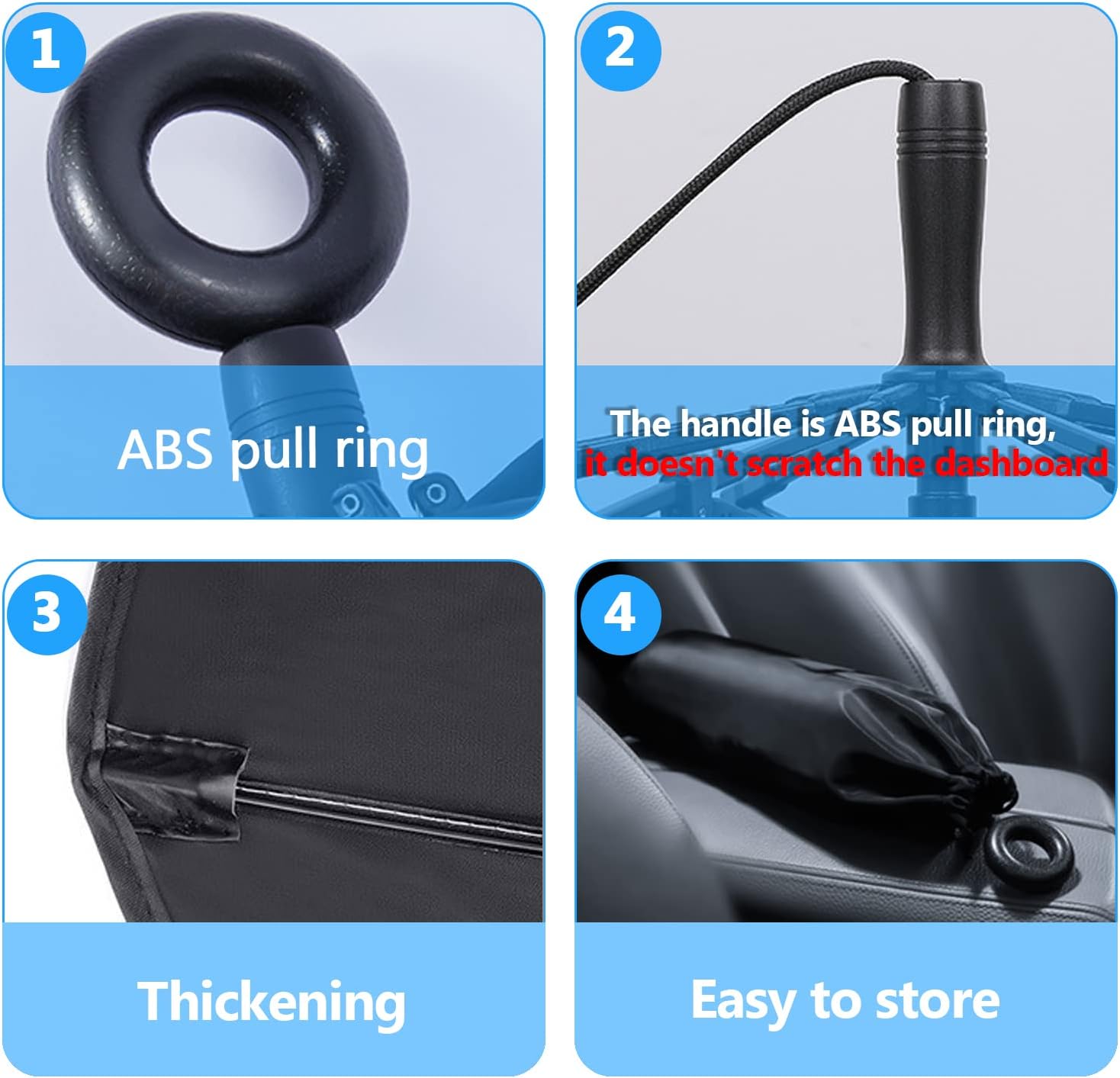 Parasol mejorado para parabrisas de automóvil, parasol para ventana delantera, sombrilla con brella, protector para SUV, modelo Te-s-l-a, accesorios