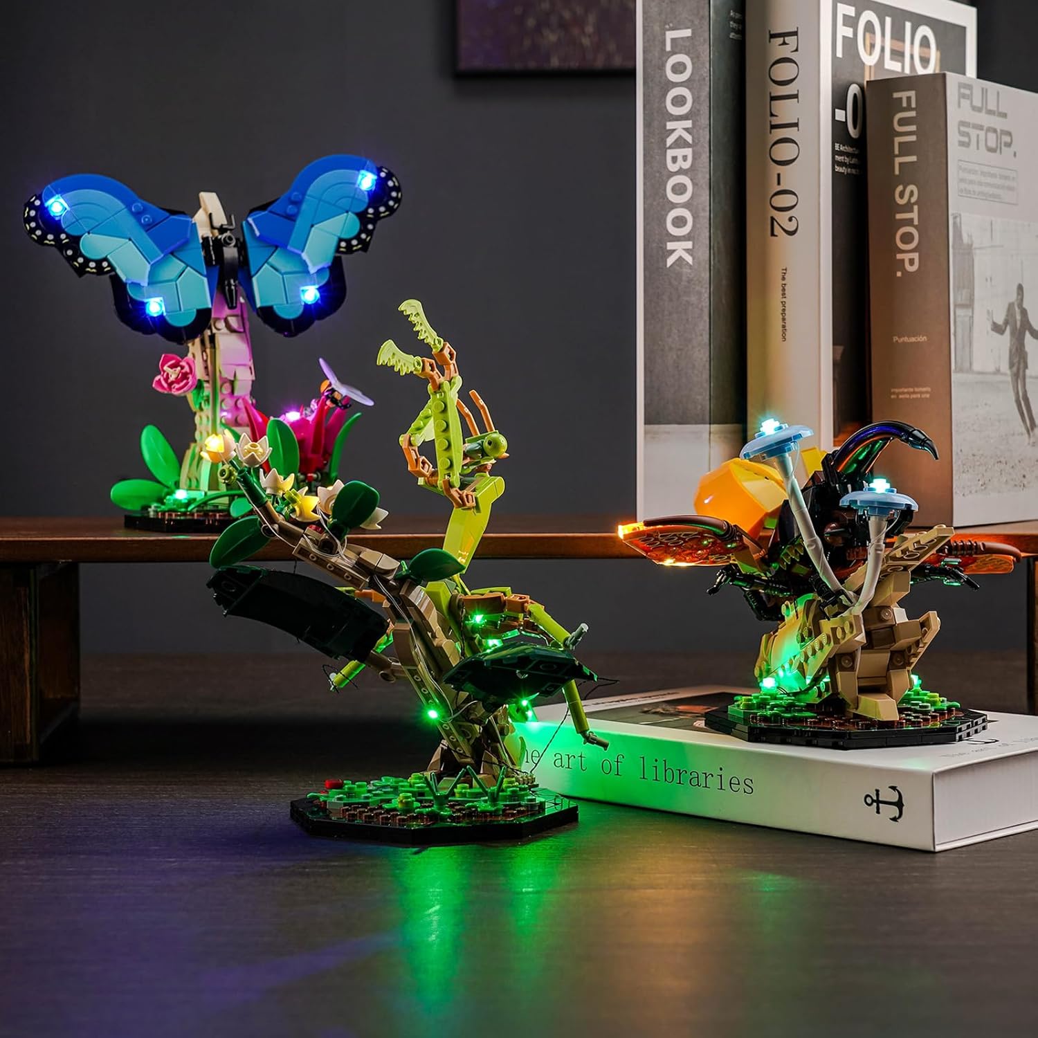 Kit de luces LED para Lego The Insect Collection 21342 Ideas Bugs, accesorios de iluminación compatibles con Lego Nature 21342 Butterfly Set (solo