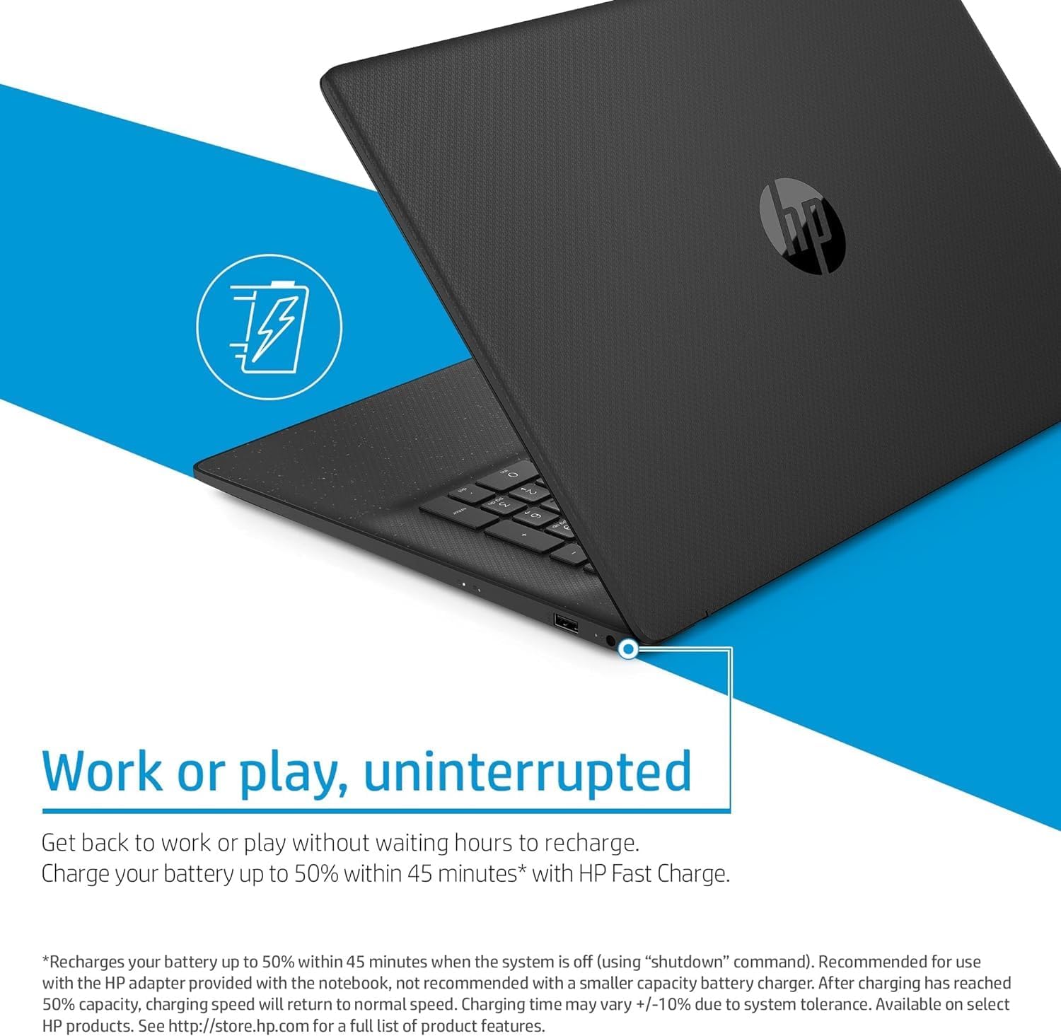 HP Portátil empresarial FHD de 17,3 pulgadas, Intel Core i5-1235U de 12 generación, 16 GB de RAM, SSD de 1 TB, Windows 11 Pro, cámara web, HDMI,