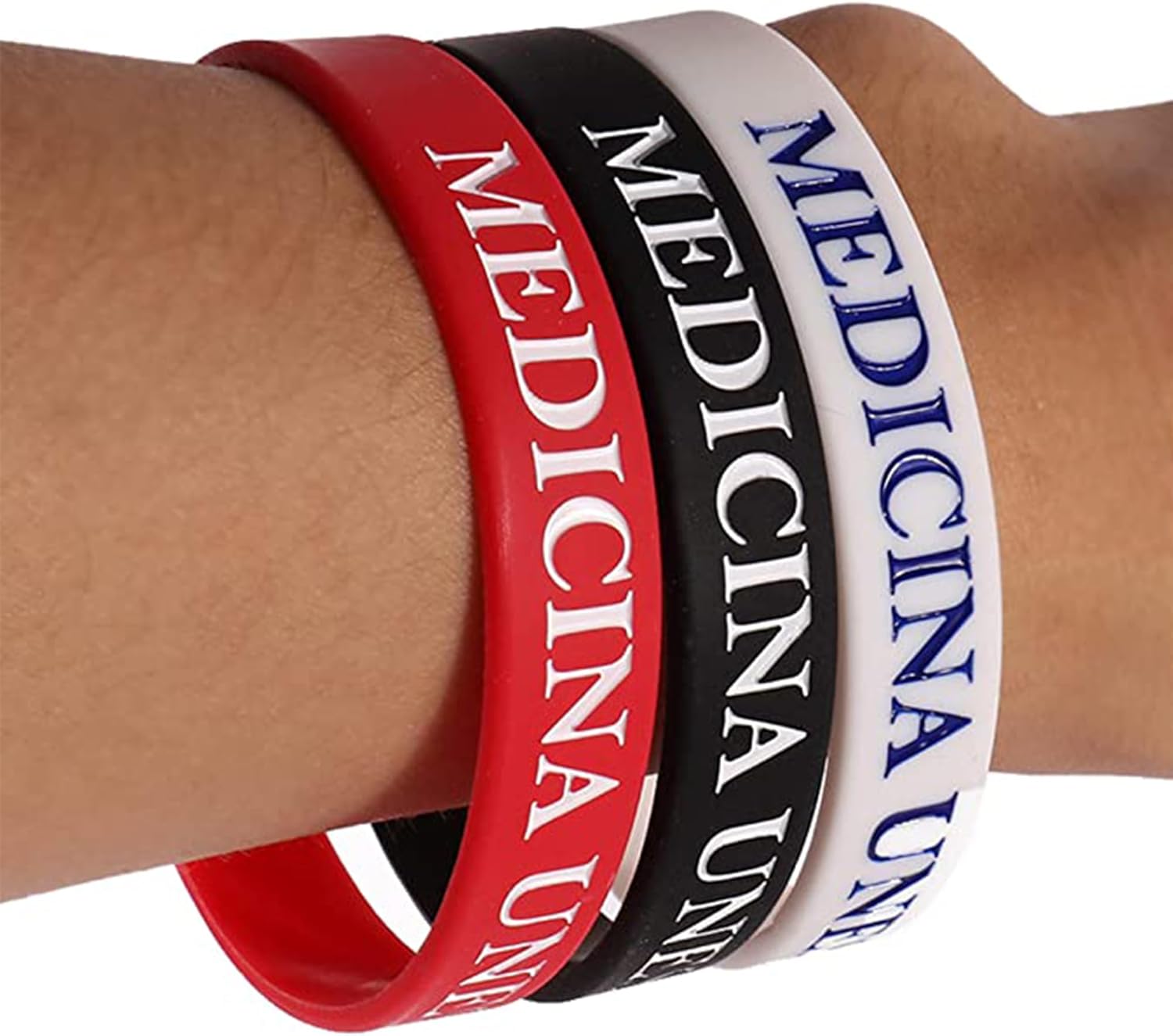 Pulseras de goma personalizadas a granel pulseras de silicona personalizadas para motivación, apoyo, fiesta, ceremonia, adolescentes y adultos
